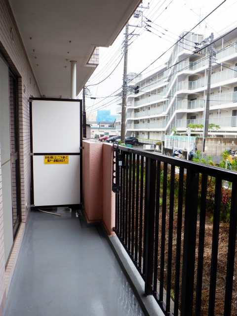 グラスィア新川崎 ベランダ