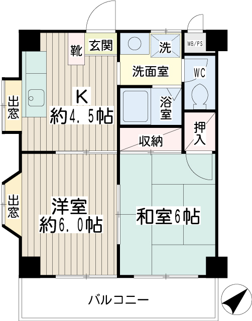 フィーバスＵ 間取り