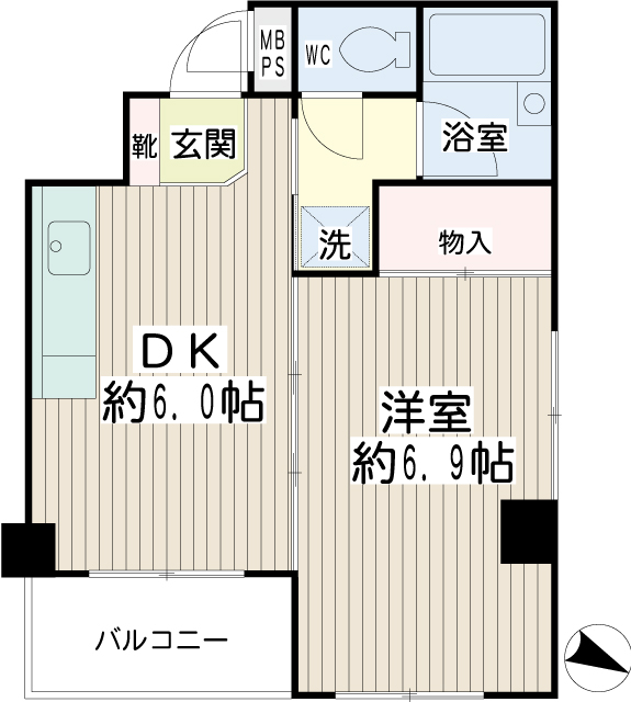 ハイツエスポワール 間取り