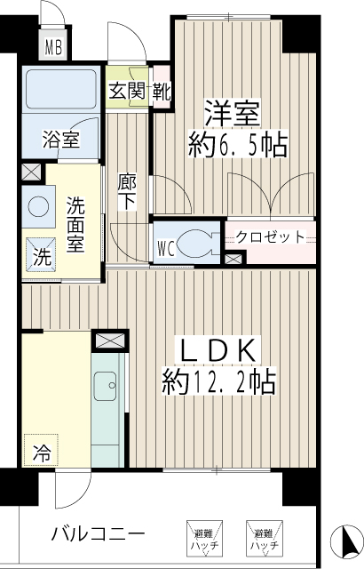 ハートレィ大師 間取り