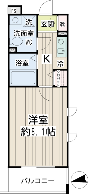 クレール鶴見 間取り