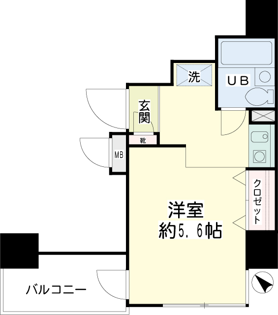 ＮＩＣＥアーバンスピリッツ元住吉 間取り
