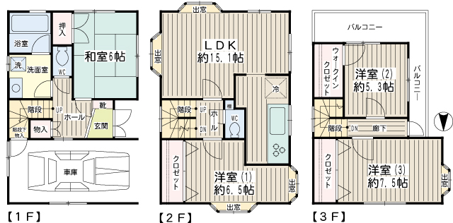 大崎２丁目戸建 間取り