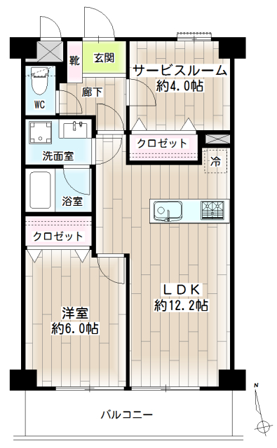 エスペランサ第１１綱島 間取り