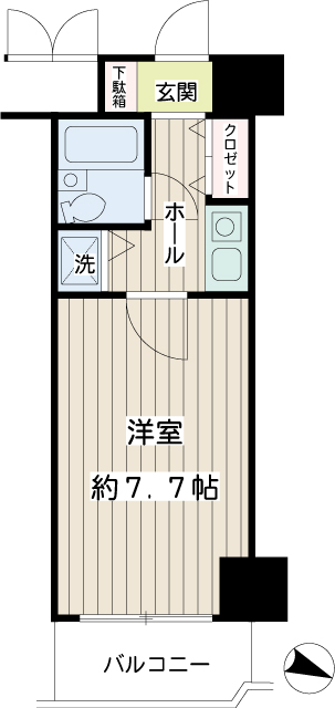 ピュアシティ子安通 間取り