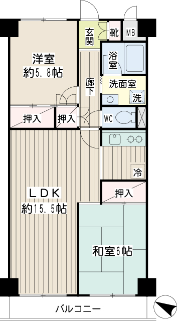 エンゼルハイム豊洲 間取り