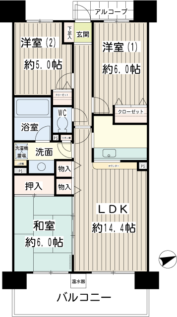 アイランドブリーズ 間取り