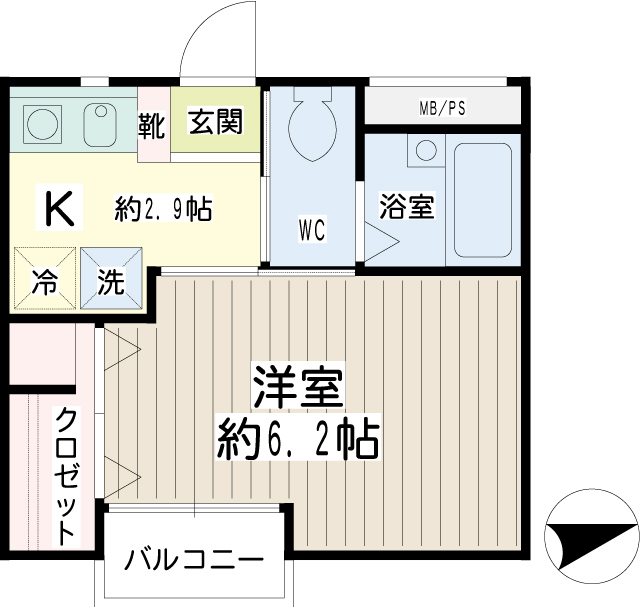 クレイン 間取り