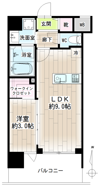 リシャール川崎ＴＨＥ　ＷＥＳＴ 間取り