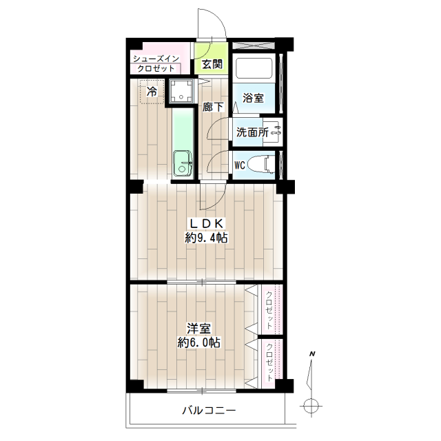 第１５６新井ビル 間取り