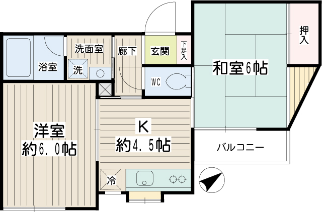 ドミール 間取り