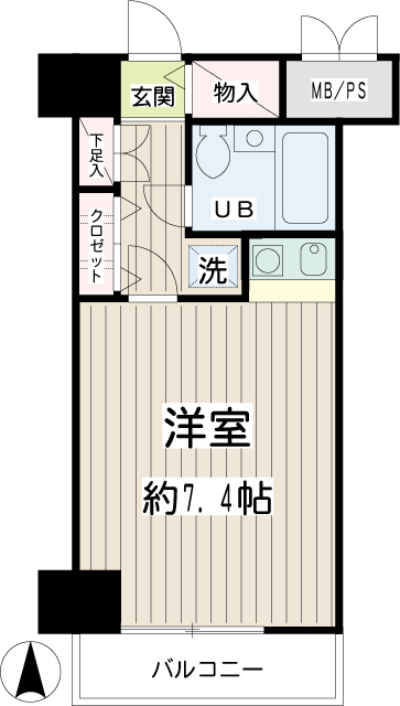 ビクセル川崎 間取り
