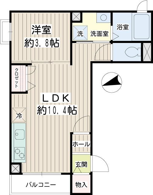 サントルウエスト川崎 間取り
