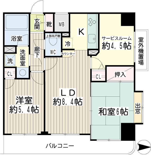 ナイスアーバンプラザ川崎 間取り