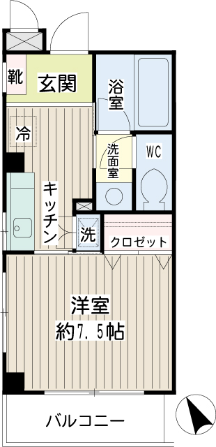 ステート川崎 間取り