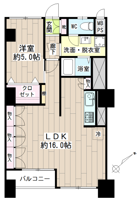 ＮＩＣハイム磯子 間取り