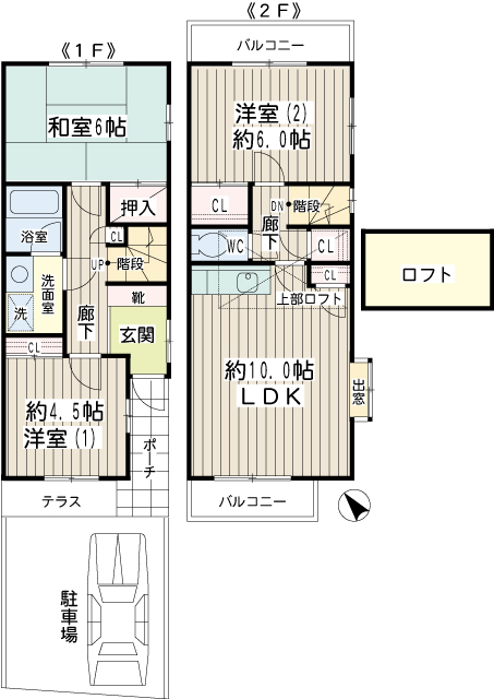 ガーデンテラス 間取り