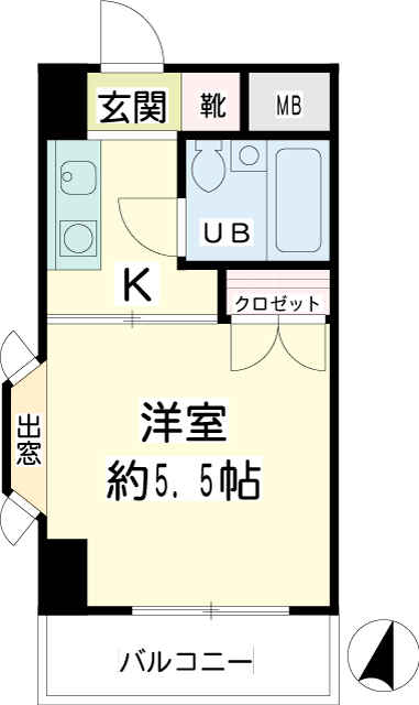 ハイタウン梅屋敷 間取り