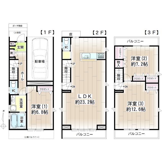 東寺尾中台戸建ＰＨ 間取り