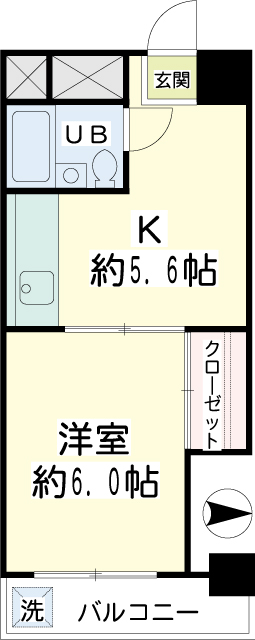 シャトレー西蒲田 間取り