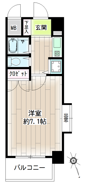藤和シティコープ自由が丘 間取り