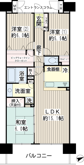 東京ナイル 間取り