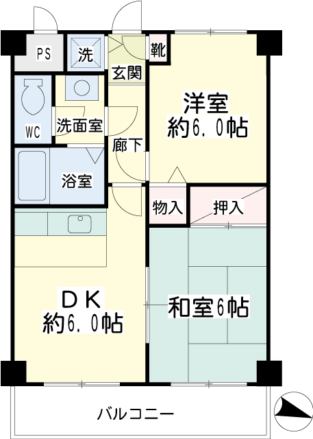 アーバンフォレスト池上 間取り