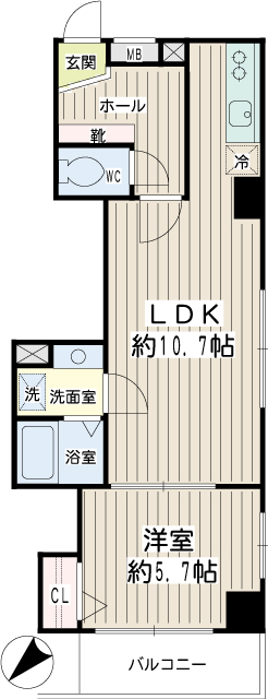 ドゥースセゾン 間取り