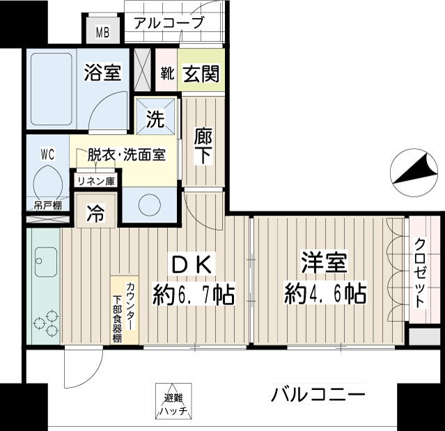 アルシア中野 間取り