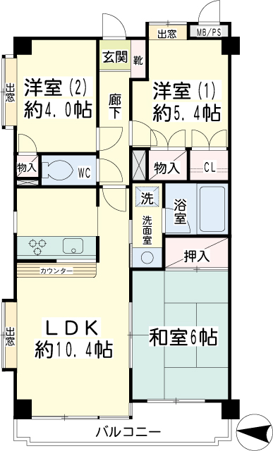 ＮＩＣアーバンハイム立石 間取り