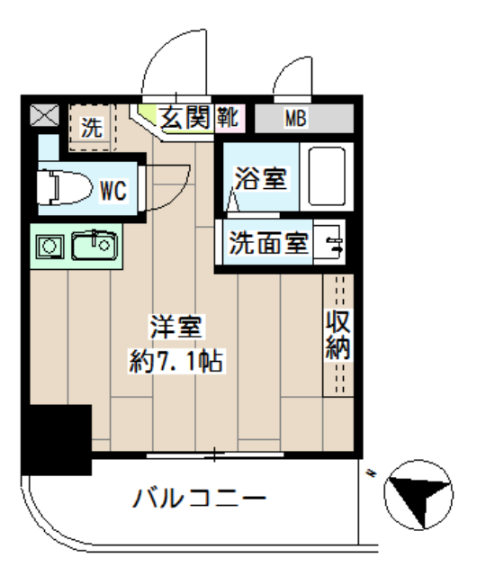 ナイスフォーラム鶴見 間取り
