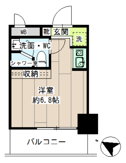ナイスフォーラム鶴見 間取り