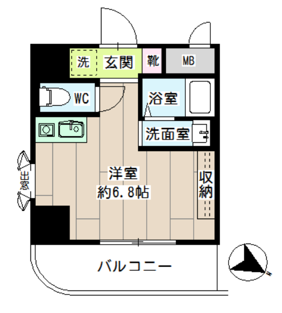 ナイスフォーラム鶴見 間取り