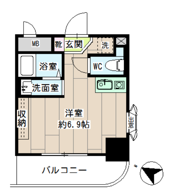 ナイスフォーラム鶴見 間取り