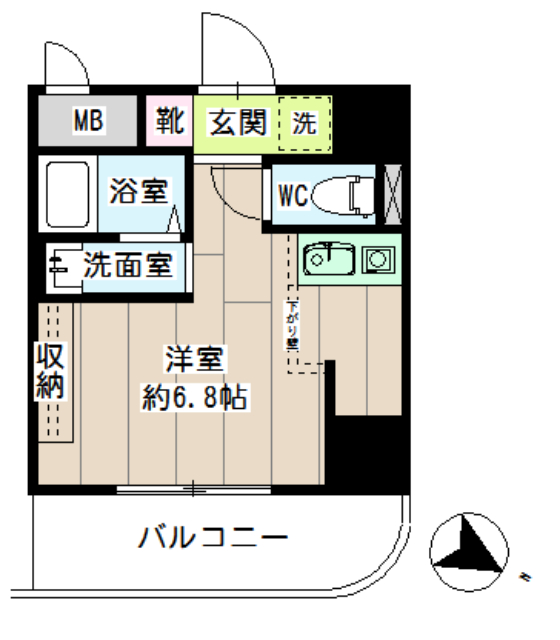 ナイスフォーラム鶴見 間取り