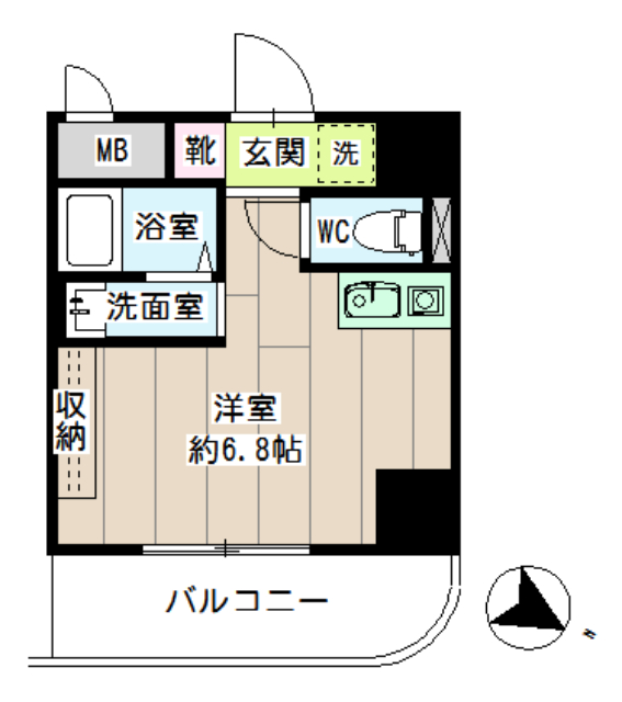 ナイスフォーラム鶴見 間取り