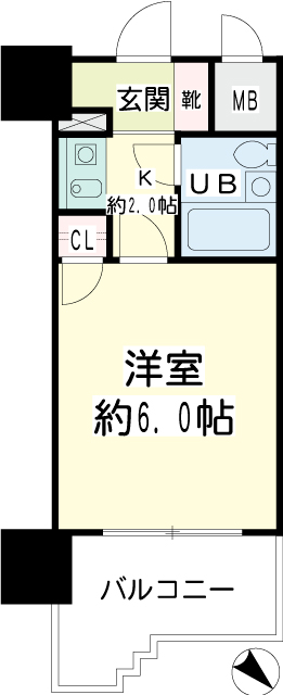 ＮＩＣＥアーバン横濱駅東館 間取り