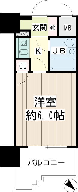 ＮＩＣＥアーバン横濱駅東館 間取り