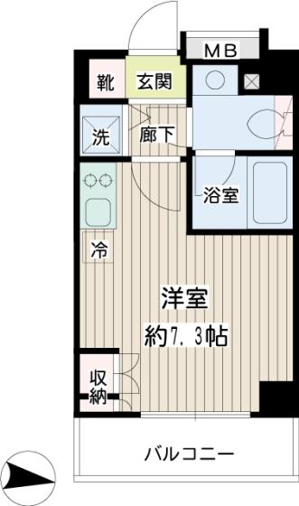 メゾン　プレール　ムサシコスギ 間取り