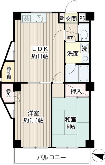 すまい・る・仲通 間取り