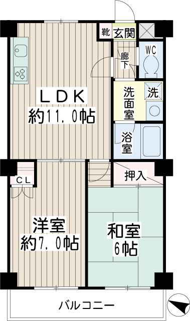 すまい・る・仲通 間取り