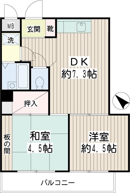 アーバン磯子 間取り