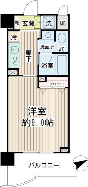 グランイーサ新丸子 間取り