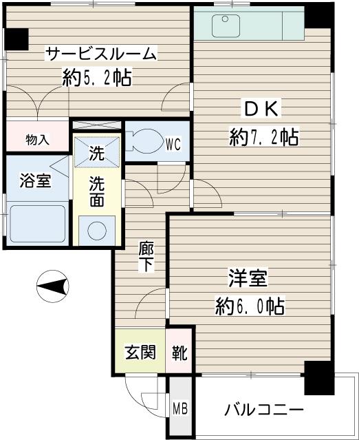 HOKI　HAUS 　川崎 間取り