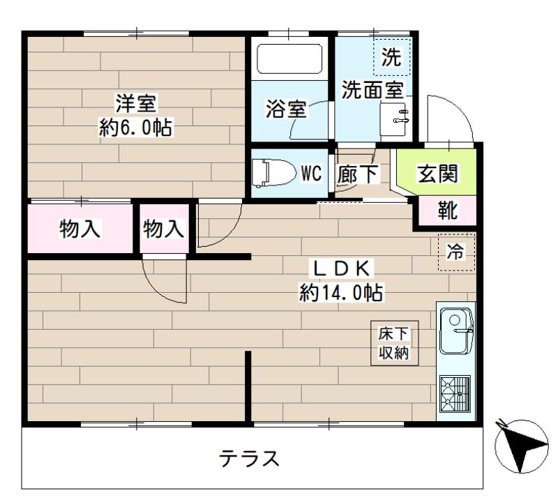 マロンプレーンＡ 間取り