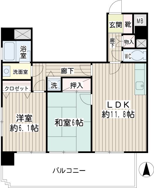 パークサイド青木 間取り