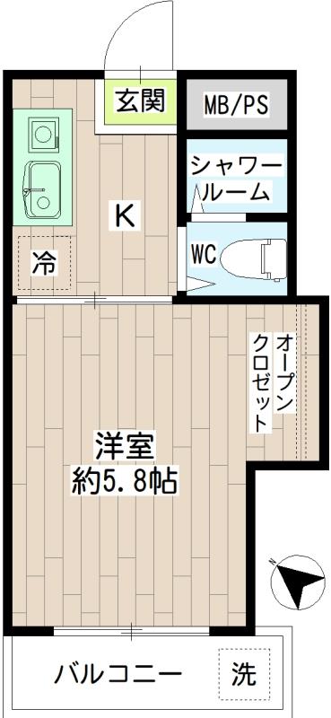 メゾンマキガハラ 間取り